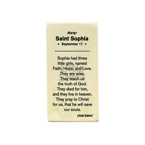 Saint Sophia with Faith, Hope, and Love