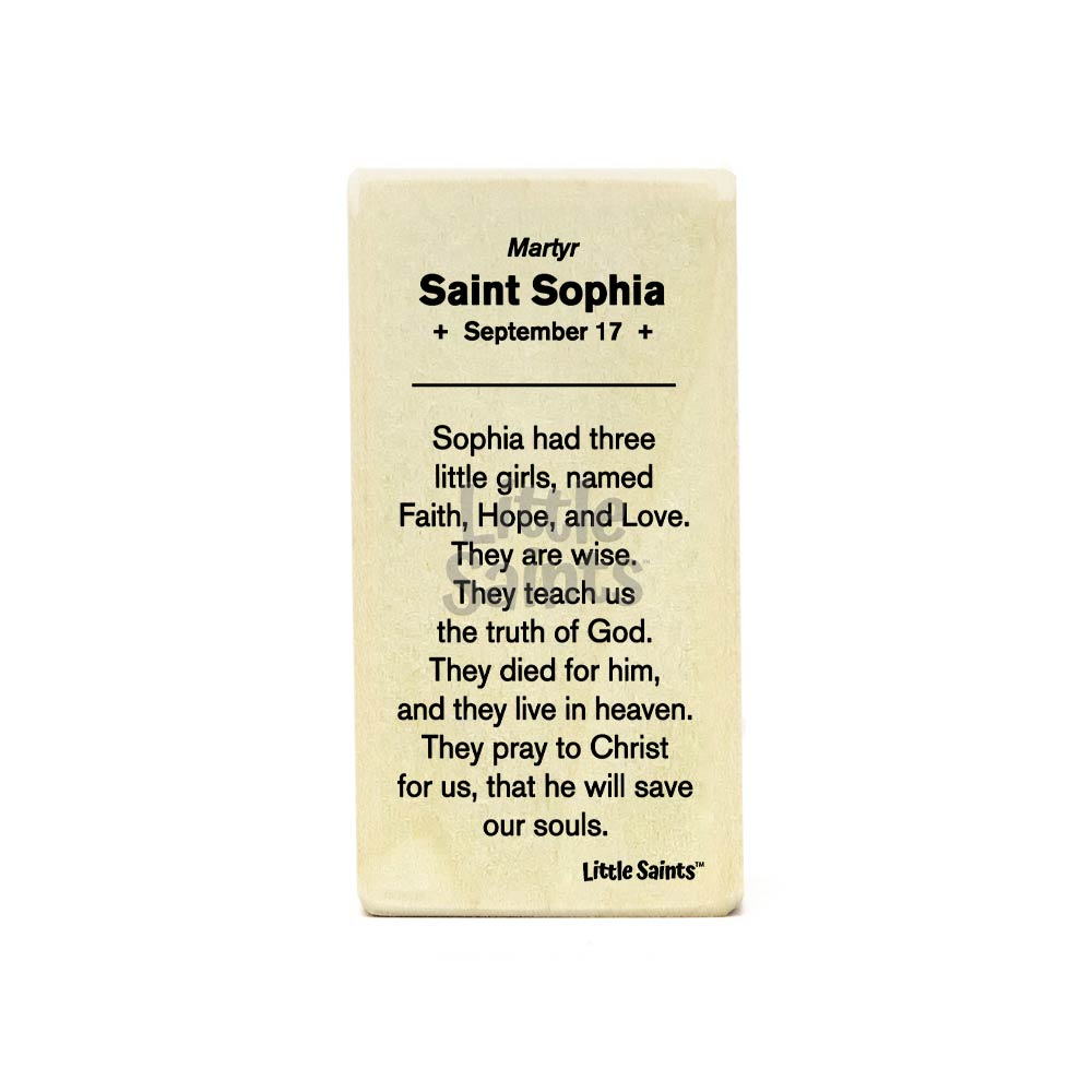 Saint Sophia with Faith, Hope, and Love