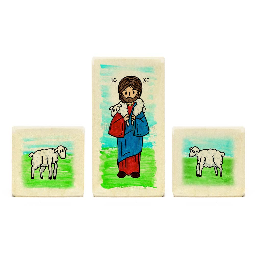 Jesus the Good Shepherd Playset